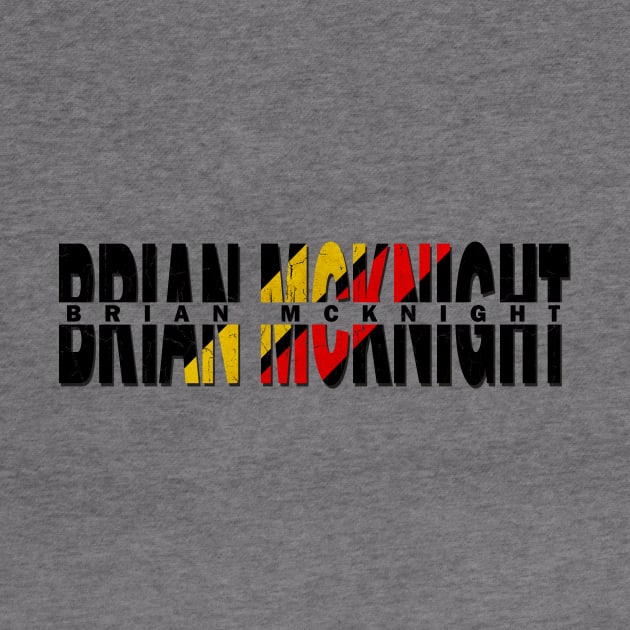 vintage typo Brian Mcknight by NamaMarket01